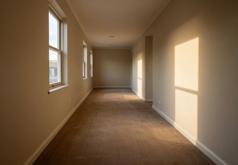 Restored living room in Luddenham after water damage treatment